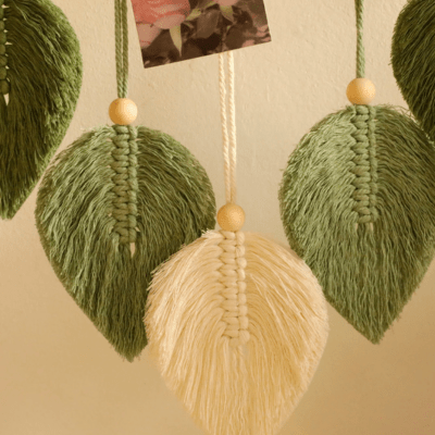 Étagère Murale en Macramé | Boho™ - JardinPam