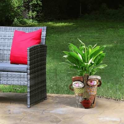 Pot de fleur tête d'art | Picasso™ - JardinPam