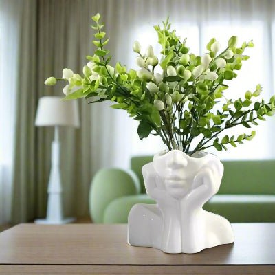 Vase à tête de femme | Charme™ - JardinPam