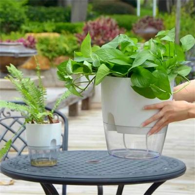 Pot de fleur transparent à arrosage automatique | Podor™ - JardinPam