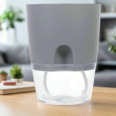 Pot de fleur transparent à arrosage automatique | Podor™ - JardinPam