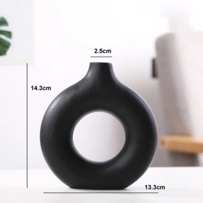 Vase Circulaire Nordique | Donut™ - JardinPam